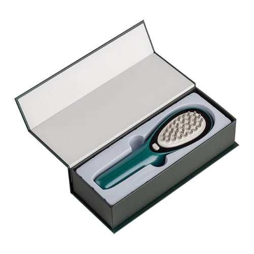 EMS Micro-current Infrared Light Vibration Massage Head Comb